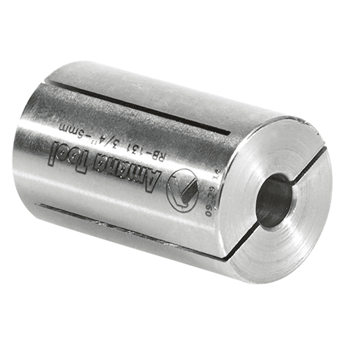 3/4" x 1-1/4" High Precision Steel Router Collet Reducer, 6mm Shank - Alt Image 1