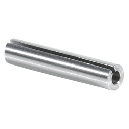 4mm x 20mm High Precision Steel Router Collet Reducer, 2mm Shank - Alt Image 1