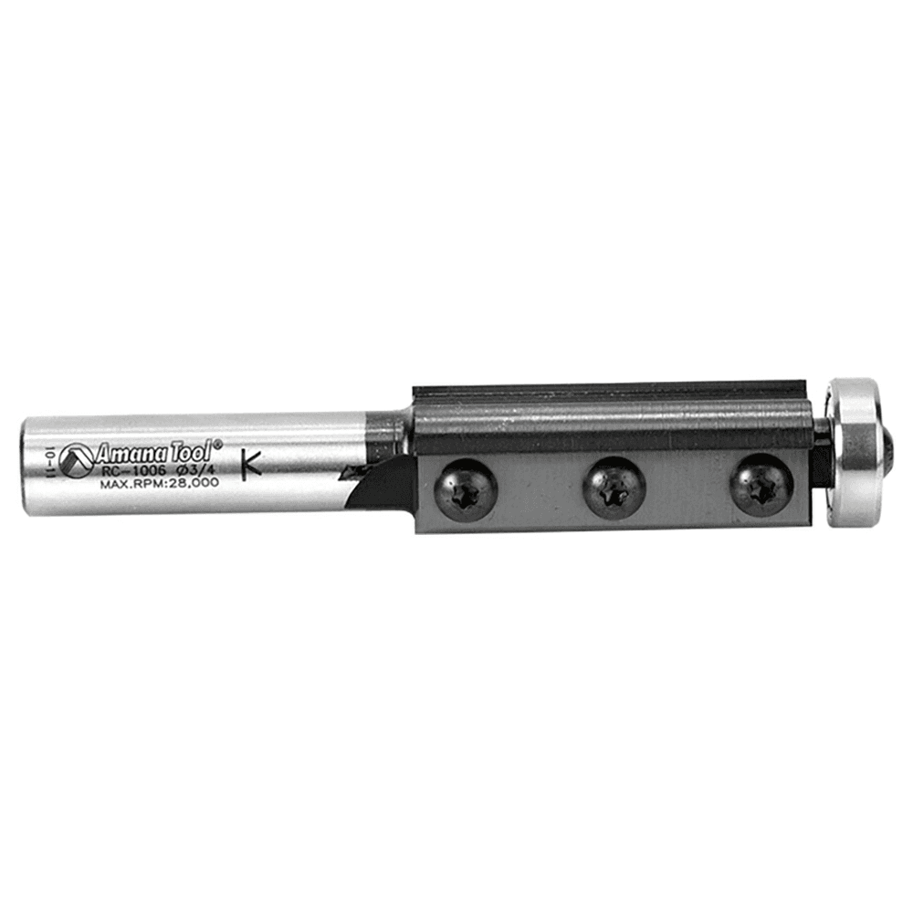 3/4" x 4-5/16" Insert Flush Trim Bit, 2-Flute, 1/2" Shank - Alt Image 1