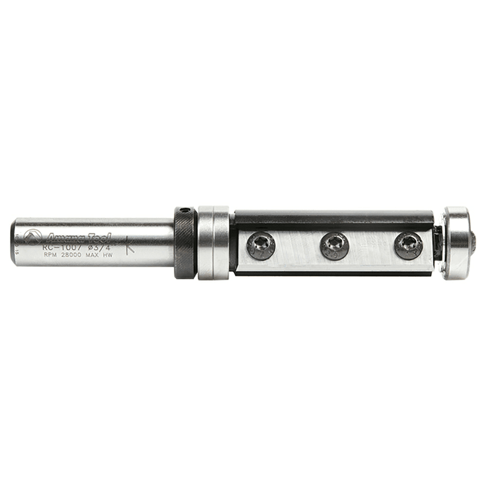3/4" x 4-1/4" Insert Flush Trim Bit, 2-Flute, 1/2" Shank - Alt Image 1