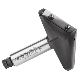 3-13/32" Dia x 1" CNC Insert V-Groove 120° Router Bit, 3/4" Shank Alt 2 - Image
