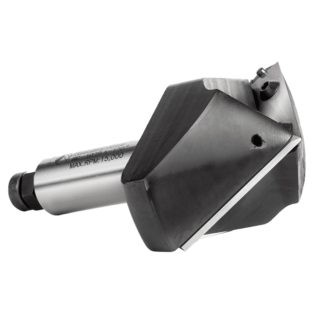 3-13/32" Dia x 1" CNC Insert V-Groove 120° Router Bit, 3/4" Shank Alt 4 - Image