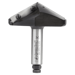 3-13/32" Dia x 1" CNC Insert V-Groove 120° Router Bit, 3/4" Shank Main - Image