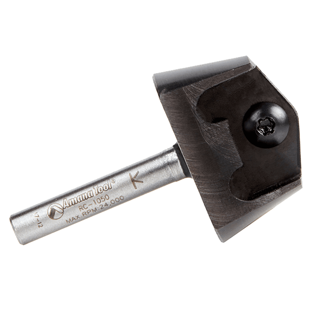 Tru Point Roundover Insert CNC System Tool Body, 1/4" Shank Alt 2 - Image
