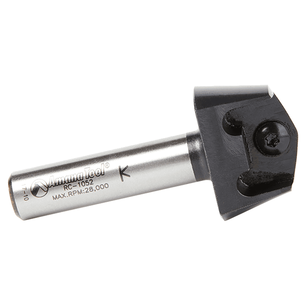 Tru Point Roundover Insert CNC System Tool Body, 1/2" Shank Alt 2 - Image