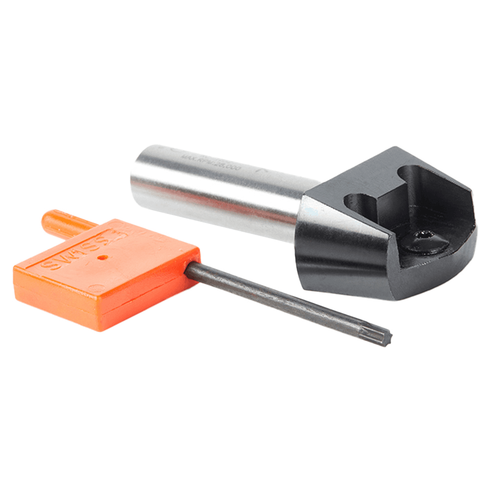 Tru Point Roundover Insert CNC System Tool Body, 1/2" Shank Alt 3 - Image