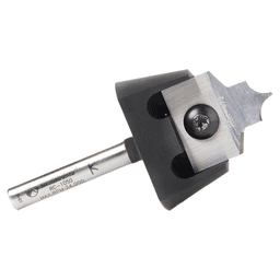 RC-1054 3/16" Radius x 7/8" x 3/8" Tru Point Roundover Insert CNC System Router Bit, 1/4" Shank Alt 2 - Image