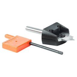 RC-1055 1/4" Radius x 7/8" x 1/2" Tru Point Roundover Insert CNC System Router Bit, 1/4" Shank Alt 3 - Image