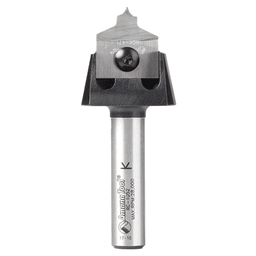 RC-1056 1/8" Radius x 7/8" x 1/4" Tru Point Roundover Insert CNC System Router Bit, 1/2" Shank Main - Image