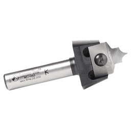 RC-1057 3/16" Radius x 7/8" x 3/8" Tru Point Roundover Insert CNC System Router Bit, 1/2" Shank Alt 2 - Image