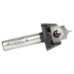 RC-1061 5/16" Radius x 7/8" x 5/16" Tru Point Roundover Insert CNC System Router Bit, 1/2" Inch Shank Alt 2 - Image