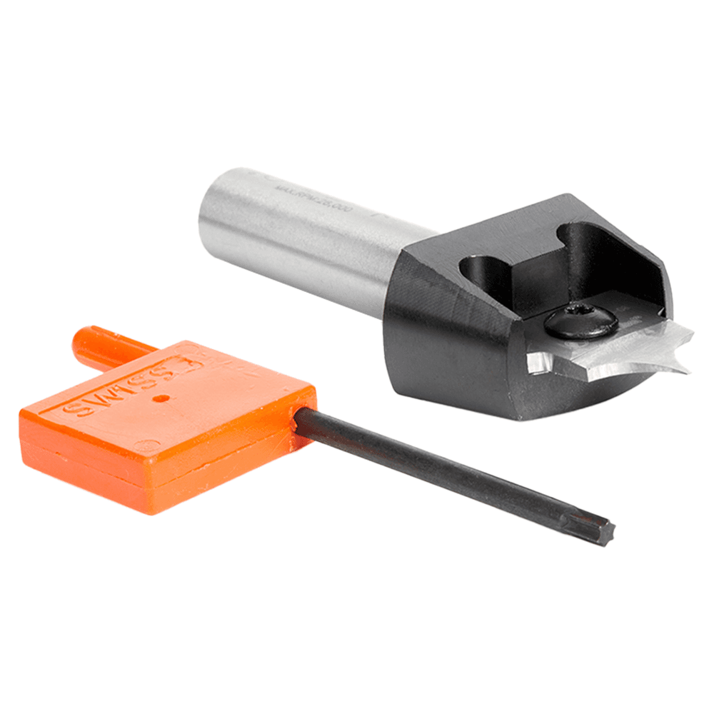 RC-1061 5/16" Radius x 7/8" x 5/16" Tru Point Roundover Insert CNC System Router Bit, 1/2" Inch Shank Alt 3 - Image