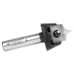 RC-1063 3/8" Radius x 7/8" x 3/8" Tru Point Roundover Insert CNC System Router Bit, 1/2" Inch Shank Alt 2 - Image