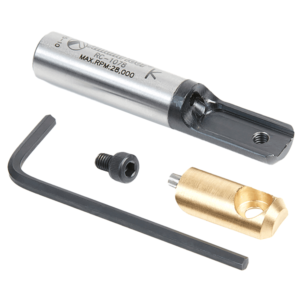 2-1/2" CNC In-Groove Insert Engraving Tool Body, 12mm Shank Alt 5 - Image