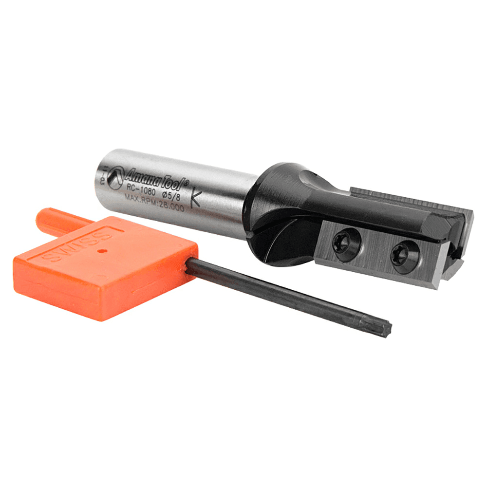 5/8" x 3-3/8" Insert Straight Bit, 2-Flute, 1/2" Shank - Alt Image 2