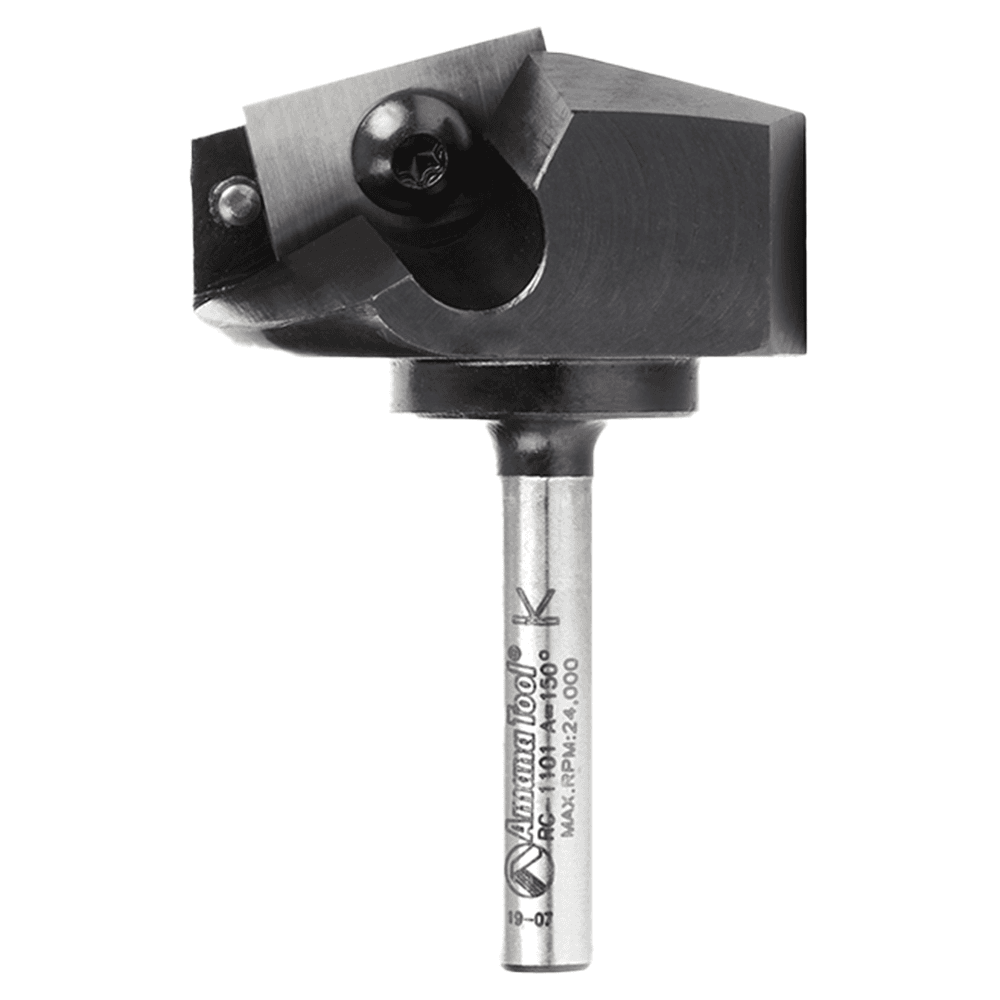 Insert V-Groove 150° x 13/64 x 1/4" Shank CNC Router Bit Main - Image