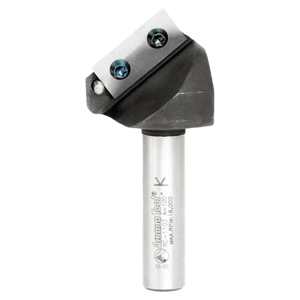 Insert V-Groove 100° x 11/16 x 1/2" Shank CNC Router Bit Main - Image