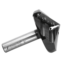 Insert V-Groove 120° x 2-1/32 x 1/2" Shank CNC Router Bit Alt 2 - Image