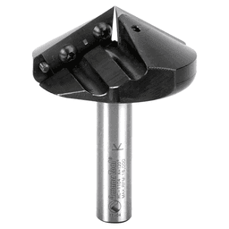 Insert V-Groove 120° x 2-1/32 x 1/2" Shank CNC Router Bit Main - Image