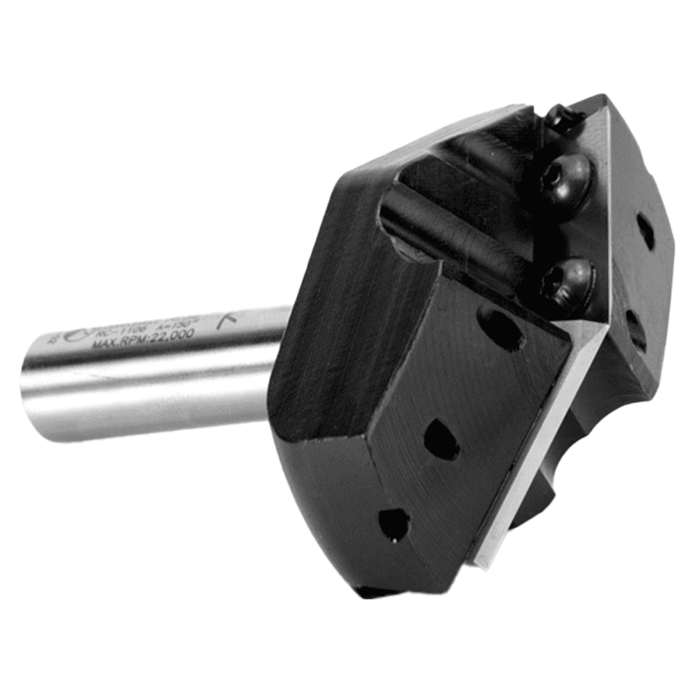 Insert V-Groove 150° x 19/64 x 1/2" Shank CNC Router Bit Alt 3 - Image