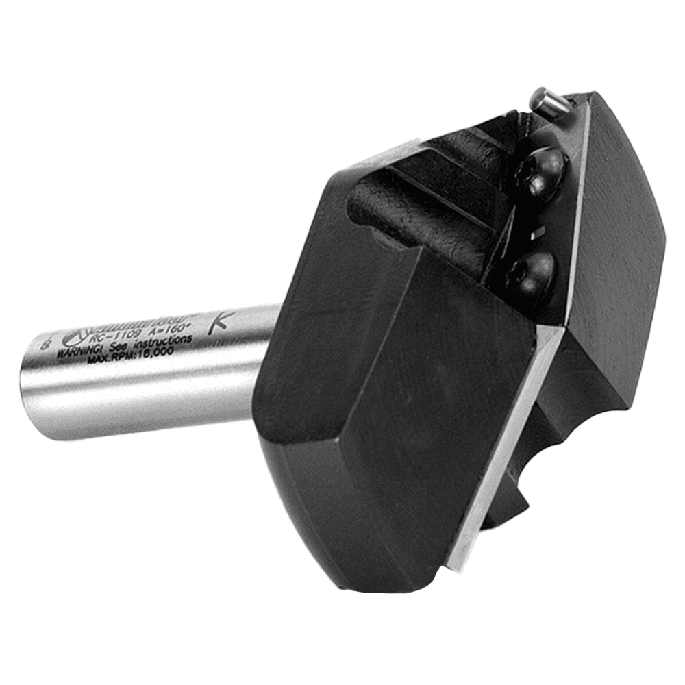 Insert V-Groove 160° x 13/64 x 1/2" Shank CNC Router Bit Alt 3 - Image