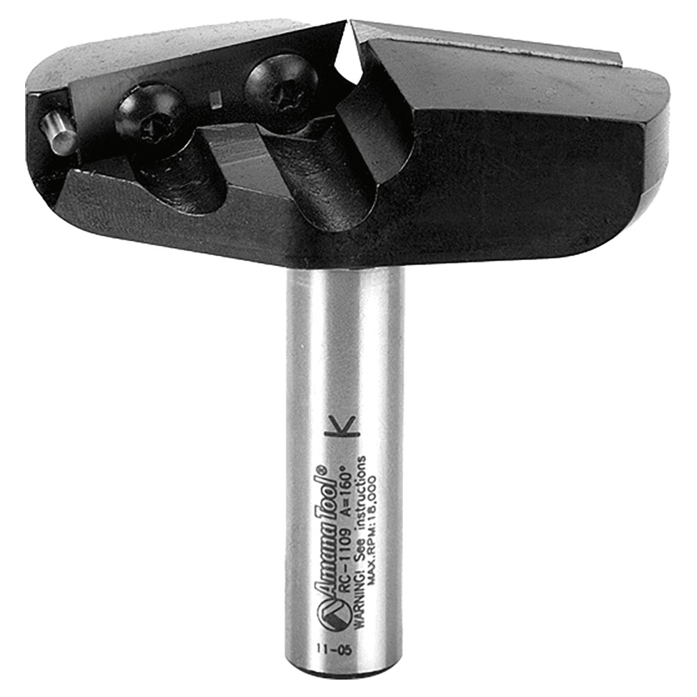 Insert V-Groove 160° x 13/64 x 1/2" Shank CNC Router Bit Main - Image