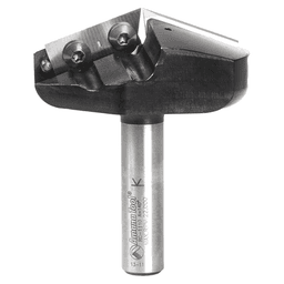 2-13/64" Dia x 13/32" CNC Insert V-Groove 140° Router Bit1/2" Shank Main - Image