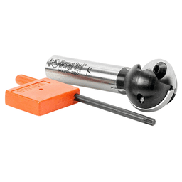 2-7/8" x 1/2" Radius CNC Ball End Insert Core Box Router Bit, 2-Flute, 1/2" Shank Alt 2 - Image