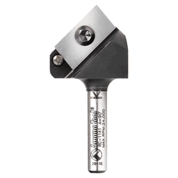 1" Dia x 1/2" CNC Insert V-Groove 90°, 1/4" Shank Main - Image