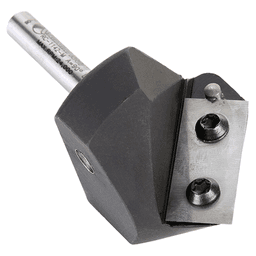 Insert V-Groove 90° x 39mm Dia 20mm x 6mm Shank CNC Router Bit Alt 4 - Image