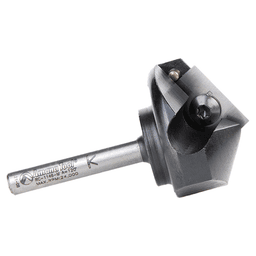 Insert V-Groove 120° x 35mm Dia x 10mm x 6mm Shank CNC Router Bit Alt 2 - Image