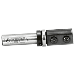 3/4" x 3-1/4" Flush Trim Template Bit with Upper Ball Bearing, 2-Flute, 1/2" Shank - Alt Image 1