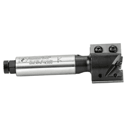 1-37/64" Dia x 1-5/32" CNC Insert Super Plunge Bit, 3/4" Shank Alt 1 - Image