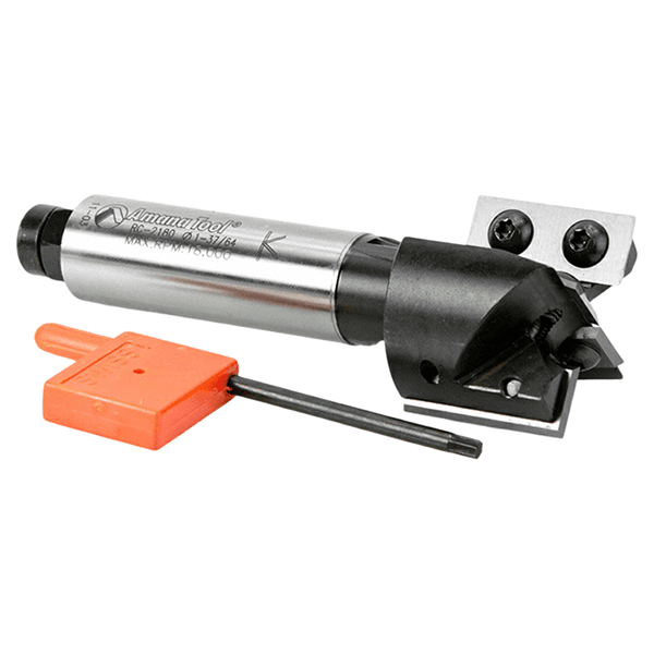 1-37/64" Dia x 1-5/32" CNC Insert Super Plunge Bit, 3/4" Shank Alt 2 - Image