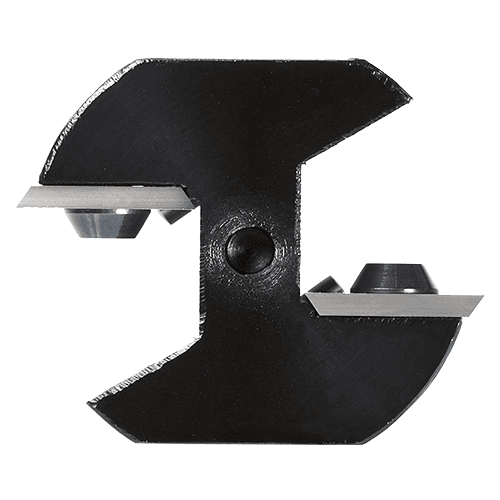 1-1/4" Dia x 15/32" Insert Carbide Mini Spoilboard Surfacing, Rabbeting, Flycutter, Slab Leveler/Surface Planer Router Bit, 1/4" Shank Alt 4 - Image