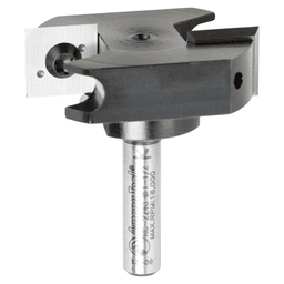 1-1/2" Dia x 15/32" Insert Carbide Mini Spoilboard Surfacing, Rabbeting, Flycutter, Slab Leveler/Surface Planer Router Bit, 1/4" Shank Main - Image