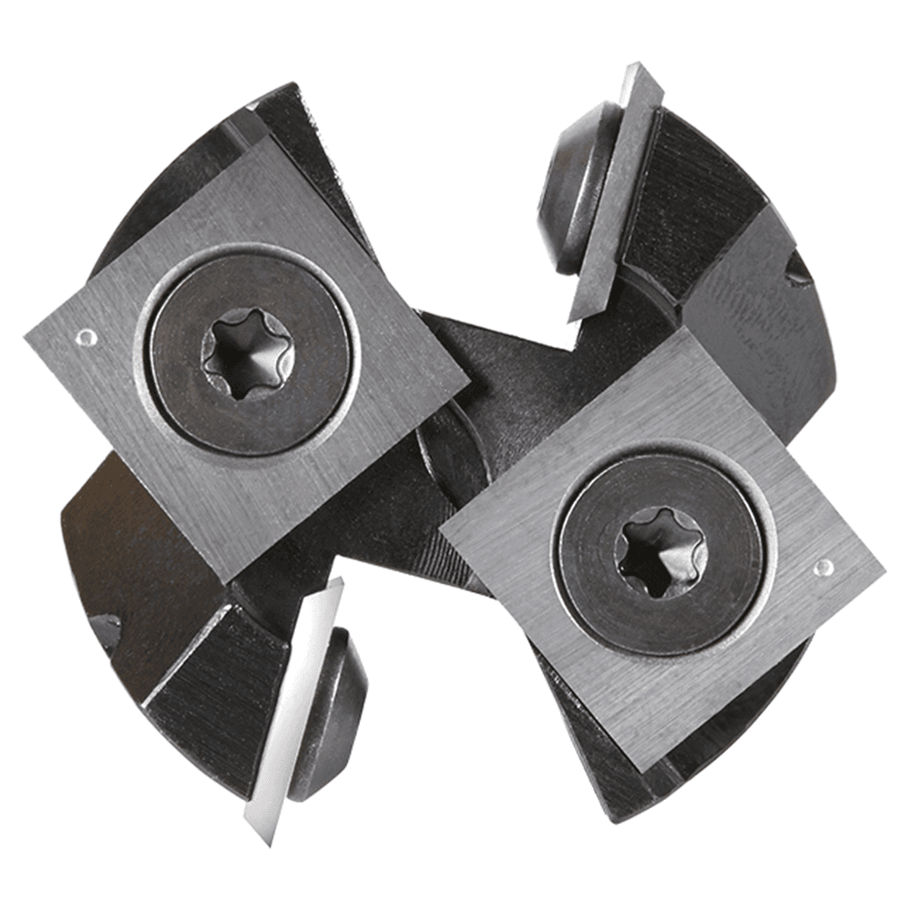 1-1/2" Dia x 1/2" Insert Carbide Mini Spoilboard Surfacing, Rabbeting, Flycutter, Slab Leveler/Surface Planer Router Bit, 1/4" Shank Alt 2 - Image