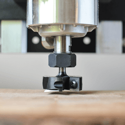 1-1/2" Dia x 1/2" Insert Carbide Mini Spoilboard Surfacing, Rabbeting, Flycutter, Slab Leveler/Surface Planer Router Bit, 1/4" Shank Alt 4 - Image