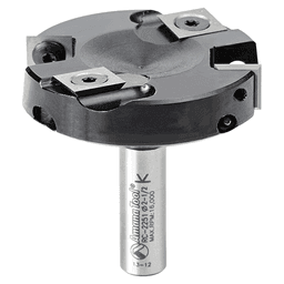 2-1/2" Dia x 15/32" Insert Carbide Spoilboard Surfacing, Rabbeting, Flycutter, Slab Leveler/Surface Planer Router Bit, 1/2" Shank Main - Image