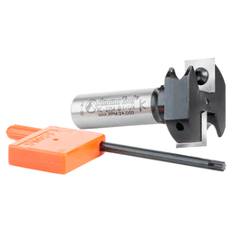 1-1/4" Dia x 15/32" Insert Carbide Mini Spoilboard Surfacing, Rabbeting, Flycutter, Slab Leveler/Surface Planer Router Bit, 1/2" Shank Alt 3 - Image