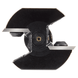 1-1/4" Dia x 15/32" Insert Carbide Mini Spoilboard Surfacing, Rabbeting, Flycutter, Slab Leveler/Surface Planer Router Bit, 1/2" Shank Alt 4 - Image