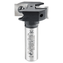 1-1/4" Dia x 15/32" Insert Carbide Mini Spoilboard Surfacing, Rabbeting, Flycutter, Slab Leveler/Surface Planer Router Bit, 1/2" Shank Main - Image