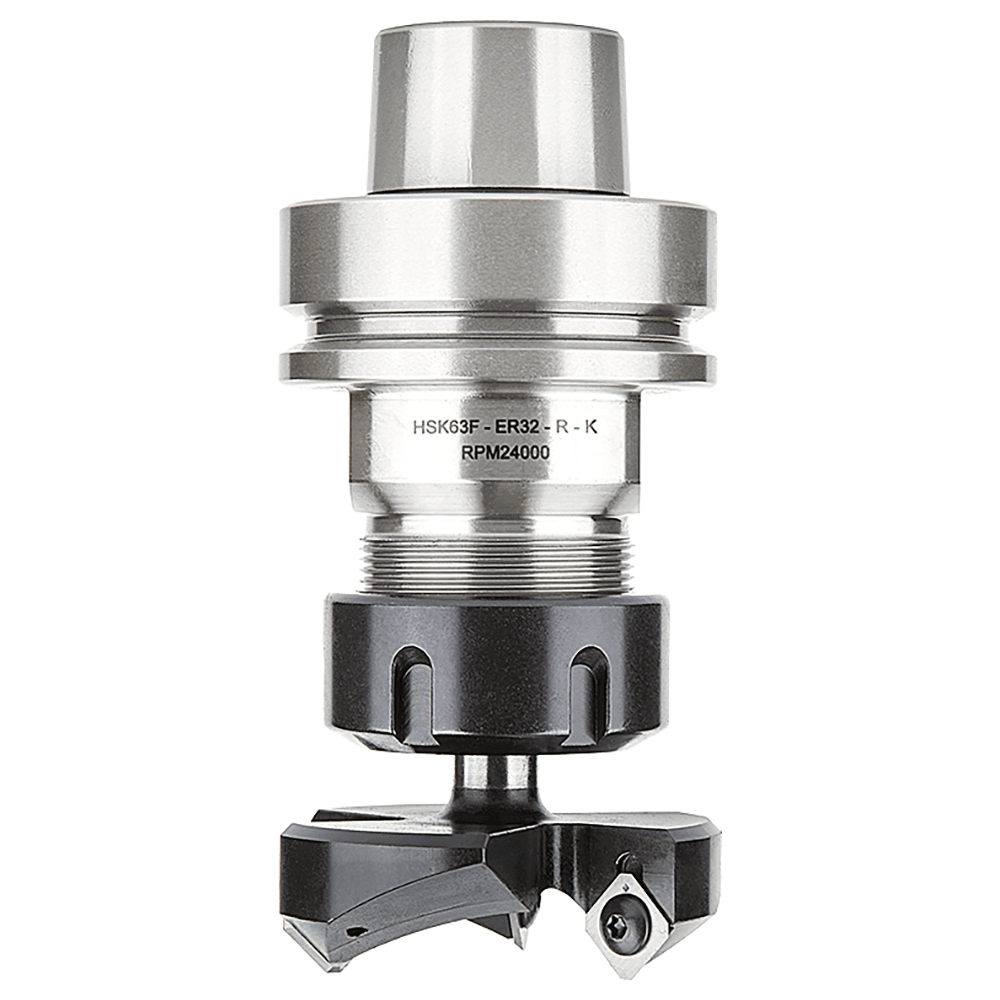 RC-2255 2-1/2" x 53/64" CNC Insert Carbide 3 Wing/Flute, Heavy Duty Spoilboard Plunging, Surfacing, Planing, Flycutter/Slab Leveler Router Bit, 1/2" Shank Alt 2 - Image