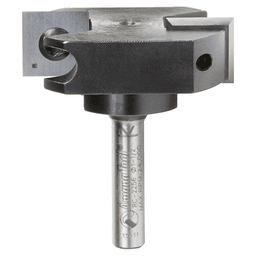1-1/2" Dia x 15/32" Insert Carbide Mini Spoilboard Surfacing, Rabbeting, Flycutter, Slab Leveler/Surface Planer Router Bit, 6mm Shank Main - Image