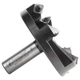 RC-2259 3-27/32" x 1-7/32" CNC Insert Carbide 5 Wing/Flute, Heavy Duty Spoilboard Plunging, Surfacing, Planing, Flycutter/Slab Leveler Router Bit, 3/4" Shank Alt 4 - Image
