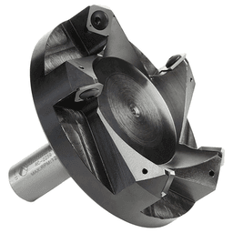 RC-2259 3-27/32" x 1-7/32" CNC Insert Carbide 5 Wing/Flute, Heavy Duty Spoilboard Plunging, Surfacing, Planing, Flycutter/Slab Leveler Router Bit, 3/4" Shank Alt 5 - Image