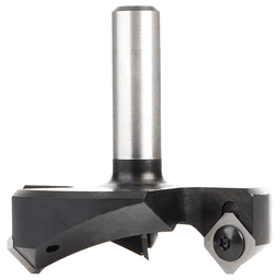 RC-2263 2-3/4" x 53/64" CNC Insert Carbide 3 Wing/Flute, Heavy Duty Spoilboard Plunging, Surfacing, Planing, Flycutter/Slab Leveler Router Bit, 1/2" Shank Alt 2 - Image
