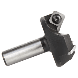 RC-2267 1-3/4" x 3/4" CNC Insert Carbide 3 Wing/Flute, Heavy Duty Spoilboard Plunging, Surfacing, Planing, Flycutter/Slab Leveler Router Bit, 1/2" Shank Alt 3 - Image
