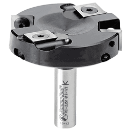 RC-2351 2-1/2" x 15/32" Insert Carbide Spoilboard Surfacing, Rabbeting, Flycutter, Slab Leveler/Surface Planer Router Bit, 4-Flute, 1/2" Shank Main - Image