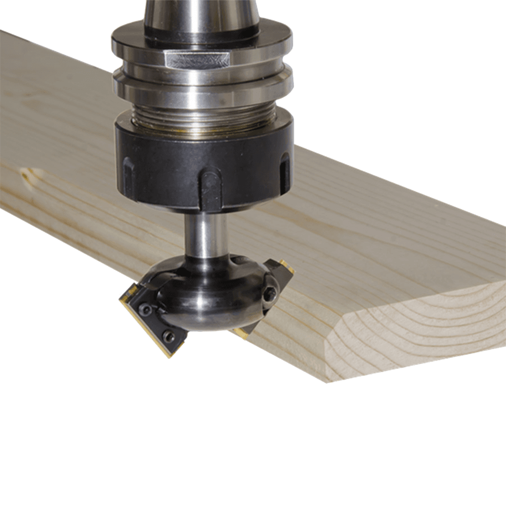 2" Dia x 31/32" In-Bevel Insert Adjustable Chamfer Router Bit for CNC Handheld/Router Table, 1/2" Shank Alt 10 - Image